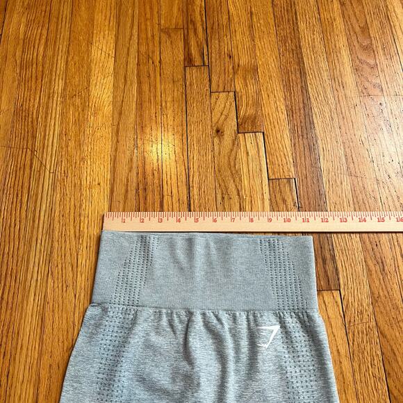 Gymshark Leggings Womens Small Vital Seamless Green Gray - Picture 6 of 8